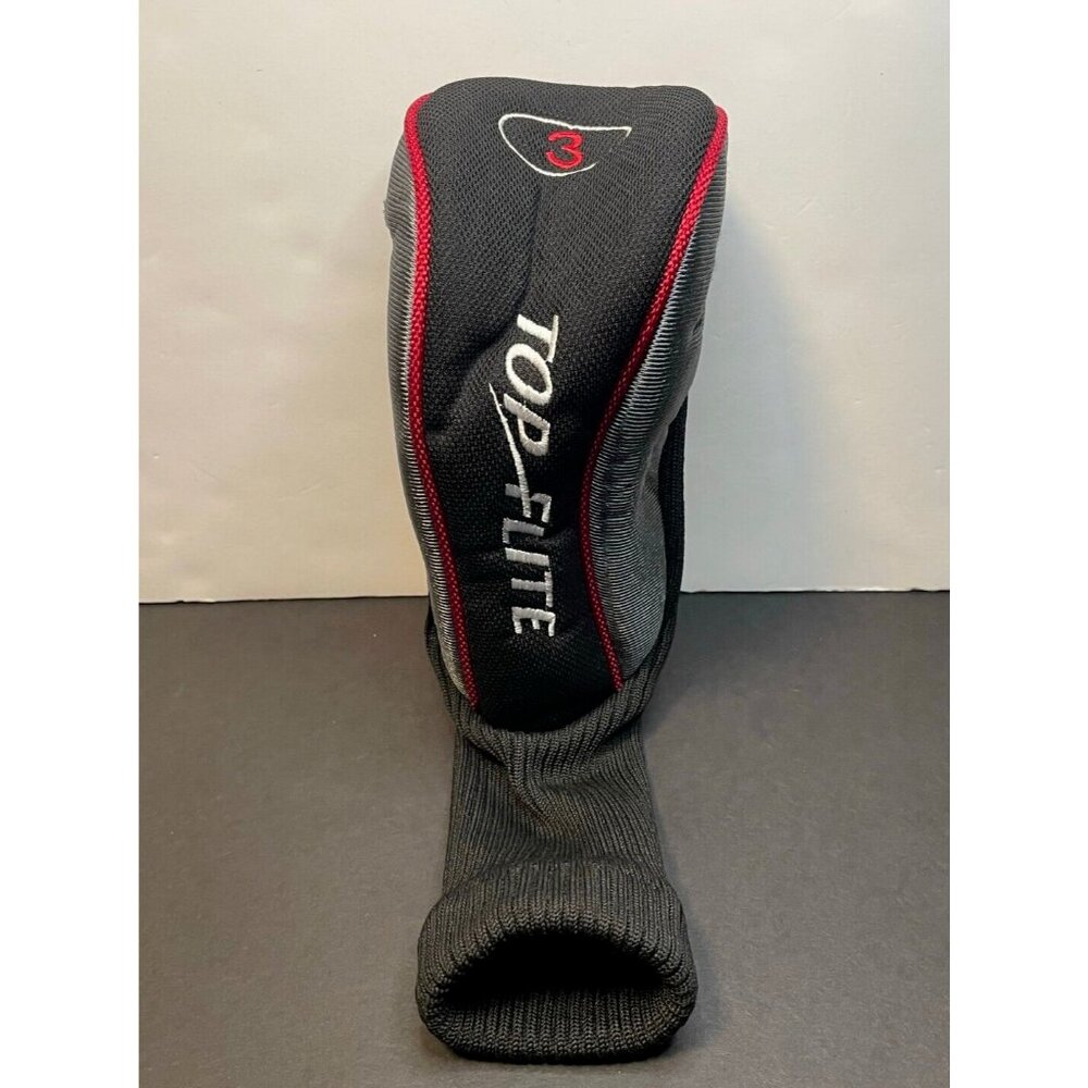 Top Flite # 3 XL head cover sock driver iron black